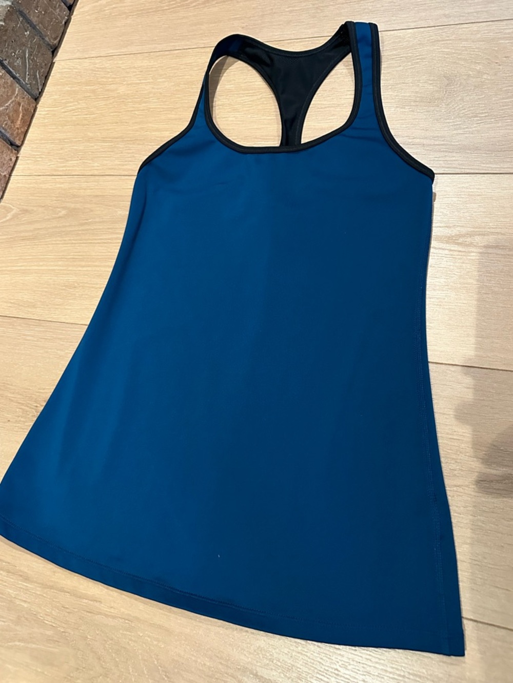 Women's New Balance Blue Racerback Active Tank Top